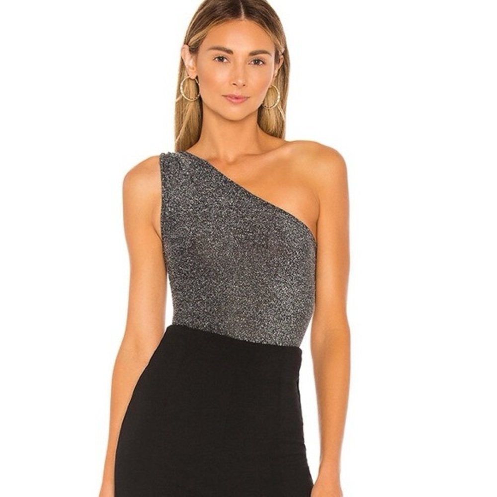 REVOLVE Lovers + Friends Women’s Angelina Sparkly Bodysuit